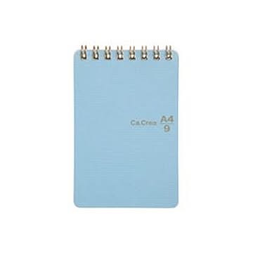 （まとめ）プラス カ.クリエ A4×1／9 そら【×20セット】