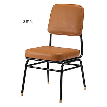 ダイニングチェア 2脚入 完成品 GUY-251 幅45x奥行54x高さ85cm 東谷