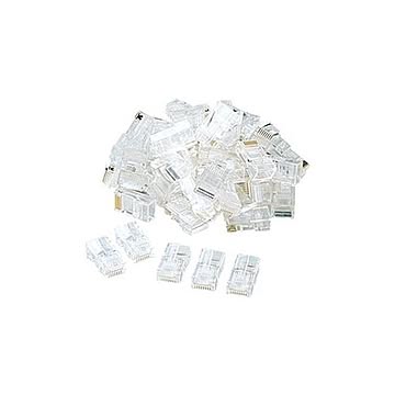 まとめサンワサプライ RJ-45コネクタより線用 ADT-RJ45-100 1パック100個×3セット