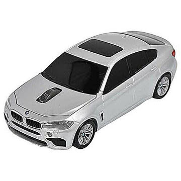 LANDMICE BMW X6シリーズ 無線カーマウス 2.4Ghz 1750dpi シルバー BM-X6M-SV 管理No. 4560138212936