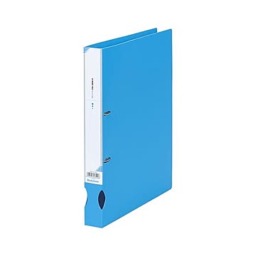（まとめ） ビュートンジャパン D-リングファイル A4判タテ型（背幅34mm） IDF-A4-SB スカイブルー 1冊入 【×5セット】