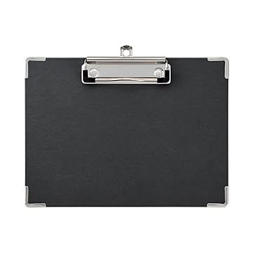 キングジム 用箋挟みA5タテ（ヨコ型） 8333クロ 10枚