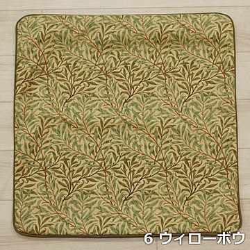 BEST OF MORRIS モリス柄 クッションカバー 45×45cm ファブリック パイピング デザイン