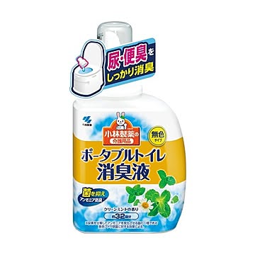 （まとめ）小林製薬 ポータブルトイレ消臭液400ml PTS103 1個【×10セット】