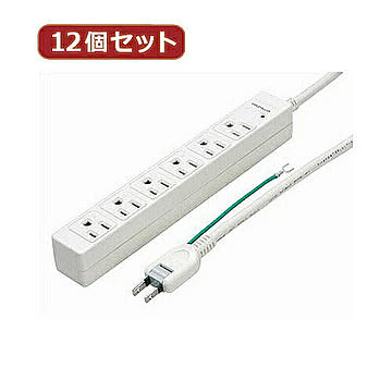 YAZAWA 12個セット 3Pマグネットタップ Y02JKP602WHX12 管理No. 4560352862993