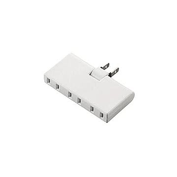 エレコム トリプルタップ(アンダ―タイプ) T-TR05-2300WH 管理No. 4953103276857