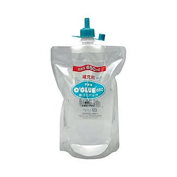 (まとめ) フエキのり オーグルー液状のり 補充用省ゴミパック 650ml GHS65 1個 【×30セット】