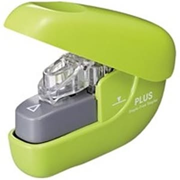 （まとめ）プラス ペーパークリンチ SL-106NB GR 緑×10セット