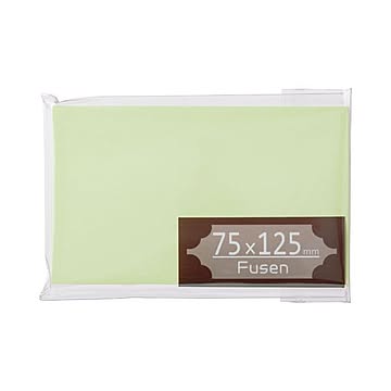(まとめ) TANOSEE ふせん 75×125mm うぐいす 1冊 【×30セット】