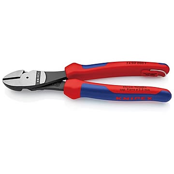 KNIPEX（クニペックス）7402-200TBK 強力型斜ニッパー（硬線用） 落下防