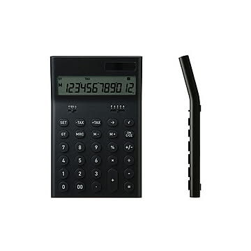 ±0 プラスマイナスゼロ 電子計算機 M Calculator M ZZD-J010 / 電卓 ソーラー電池 自動節電機能 定数計算 メモリー計算 パーセント計算 開平計算 税計算 シンプル