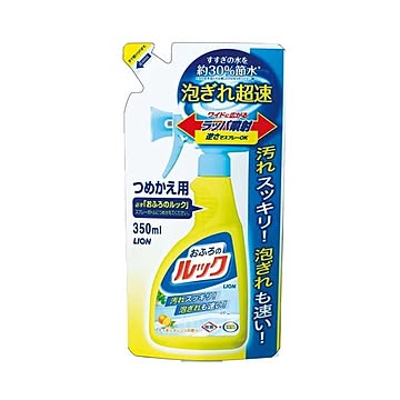 (まとめ) ライオン おふろのルック スプレー 詰替用 350ml 1個 【×30セット】