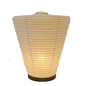 和風 照明 テーブルランプ ドラム B-22 楮紙茶 電球付属 Φ240mmx高さ275mm 彩光デザイン
