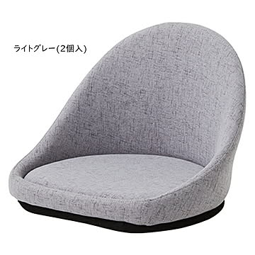 座椅子 同色2個セット ZC-050 幅480x奥行435x高さ335mm 桜屋工業