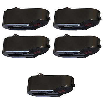 赤外線ダクトレール用変換プラグ リモコン 5個セット JZ003-5 光ノ屋照明