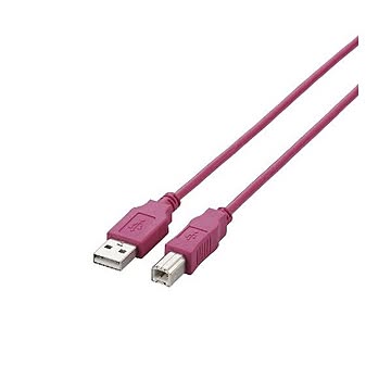 (まとめ)エレコム USB2.0ケーブル U2C-BN30PN【×5セット】