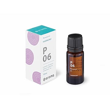 アットアロマ エッセンシャルオイル2本セット P06 ハーモニー 10ml【代引不可】