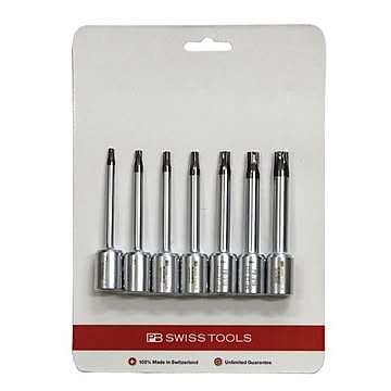 PB SWISS TOOLS V10-400B／SETCN .3／8SQイジリドメビットソケットセット