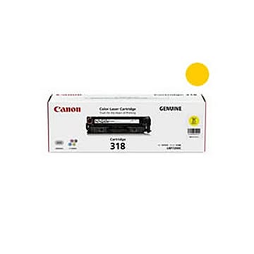 純正品 Canon キャノン トナーカートリッジ 318 Y イエロー