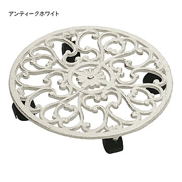 プランタースタンド キャスター付 2個セット IF-N0037-2P 幅350x奥行350x高さ70mm 住まいスタイル