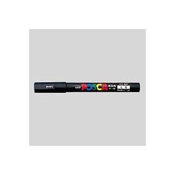 （まとめ） 三菱鉛筆 ユニ ポスカ 細字（0.9-1.3mm） PC-3M.24 黒 1本入 【×10セット】