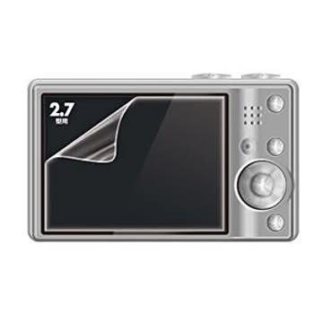 （まとめ）サンワサプライ 液晶保護フィルム（2.7型） DG-LC8【×10セット】