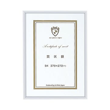 アートプリントジャパン ライトフレーム賞状額B4 20283634 20枚