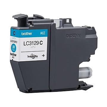 まとめ ブラザー インクカートリッジ シアンLC3129C 1個 ×5セット