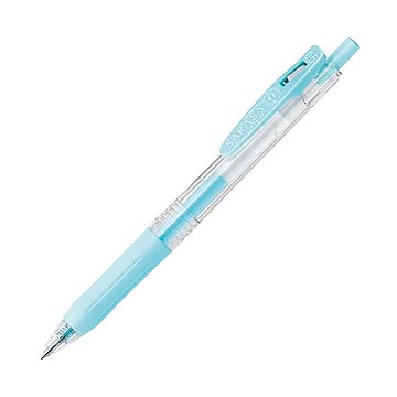 (まとめ) ゼブラ ゲルインクボールペン サラサクリップ 0.5mm ミルクブルー JJ15-MKBL 1本  【×100セット】