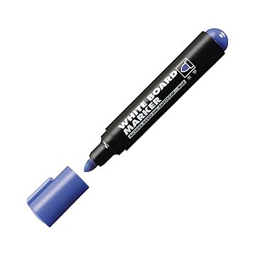 (まとめ) コクヨ ホワイトボード用マーカーペン 太字 青 業務用パック PM-B103NB 1箱(10本)  【×10セット】