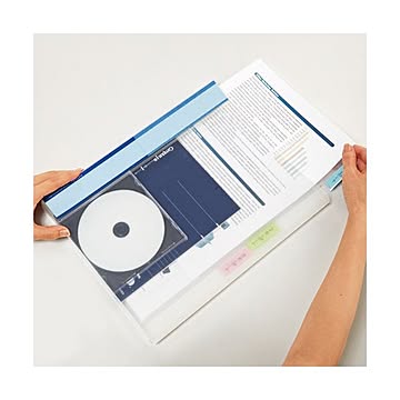 （まとめ）コクヨグルーピングホルダー［KaTaSu］(ポケットタイプ) A4 ワイドマチ付 フ-KGPW750T1パック(5冊) 【×10セット】