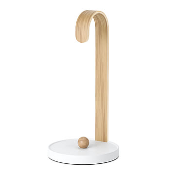 Umbra アンブラ BELLWOOD PAPER TOWEL HOLDER ベルウッドペーパータオルホルダー キッチンペーパーホルダー ロールペーパー 縦型 木製