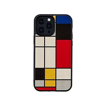 ikins 天然木ケース for iPhone 13 Pro Max Mondrian Wood I21248i13PM