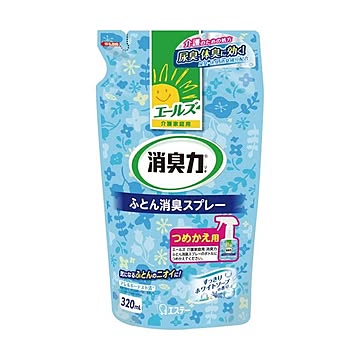 （まとめ）エステー エールズ 消臭力ふとん用消臭スプレー 詰替用 320ml 1個【×20セット】