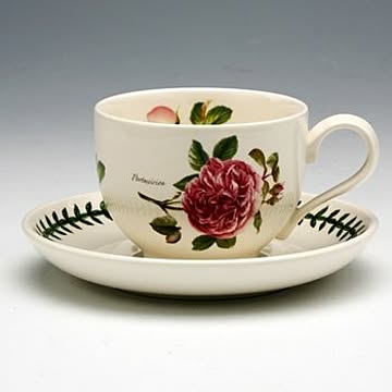ポートメリオン　ボタニックローズ　ティーカップ&ソーサー(ポートメリオンローズ)　BR04107_3　洋食器　イギリス　ボタニック