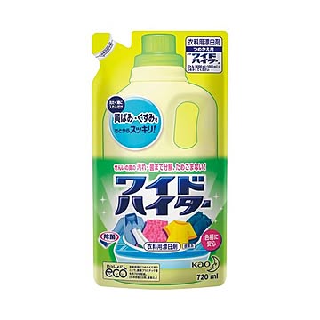 （まとめ） 花王 ワイドハイター 詰替用 720ml×30セット