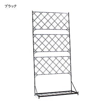 プランター台付 フェンス 組立式 アーガイル IF-FP007 幅890x奥行360x高さ1920mm 住まいスタイル
