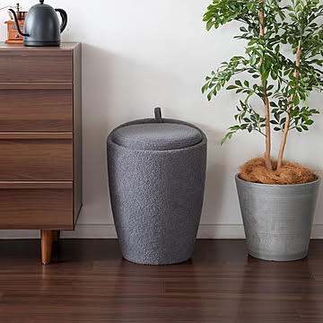 Albergo（アルベルゴ） 収納スツール ブークレタイプ m13350