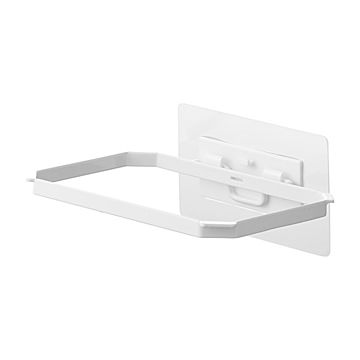 tower タワー (山崎実業) フィルムフック折りたためる水切りネットホルダー Self-Adhesive Folding Sink Disposal Ring 三角コーナー 水切りネットケース