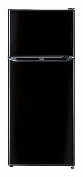 Haier 130L 小型 2ドア冷蔵庫 直冷式 静音 省エネ JR-N130B-K ブラック 右開き