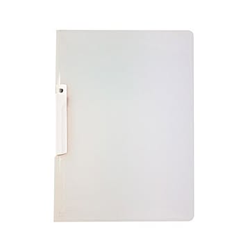（まとめ） クリップインファイル A4判タテ型 SSS-105-70 ホワイト 1冊入 【×20セット】
