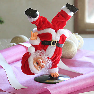 クリスマス 踊るおもちゃ ブレイクダンスサンタ 音楽に合わせて踊る サンタクロース 人形 踊るサンタ ミュージック FUNNYクリスマス 子供 子ども パーティー かわいい SPICE クリスマス