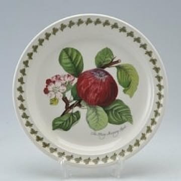 ポートメリオン　ポモナ　プレート20cm　アップル　Hoary morning　洋食器　イギリス　ボタニック