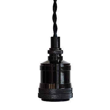 Ampoule ペンダントライト 照明 おしゃれ ソケット E26 電球 ダクトレール ライティングレール 1灯 ダイニング ヴィンテージ インダストリアル ゴールド ブラック Ressio レシオ