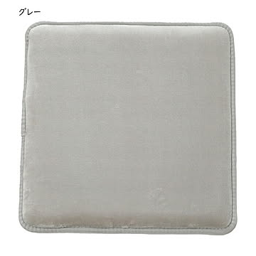 座布団 高反発2層ウレタンフランネルボリュームチェアパッド 40x40cm エラーレ