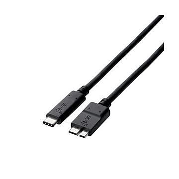 エレコム USB3.1ケーブル（認証品、C-microB） USB3-CMB10NBK