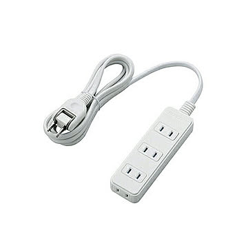 エレコム 電源タップ(雷ガード・ほこりシャッター) T-KST02-22420WH 管理No. 4953103319301