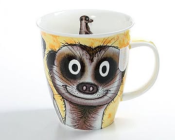 ダヌーン マグ NEVIS どアップ ミーアキャット GO WILD MEERKAT Dunoon Mug