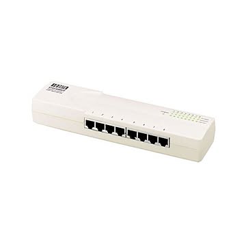 アイオーデータ タップ型 レイヤー2スイッチングハブ 8ポート ETX2-SH8NTP 1台