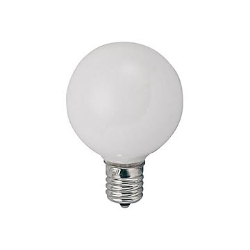 (まとめ)YAZAWA ベビーボール球 G50 E17 40W ホワイト G501740W×20セット
